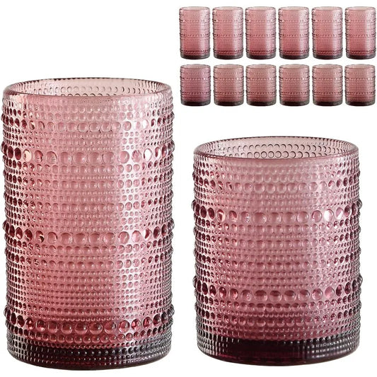 Vintage Glassware - Hobnail Retro - Heavy Glass - Diningroom Collection