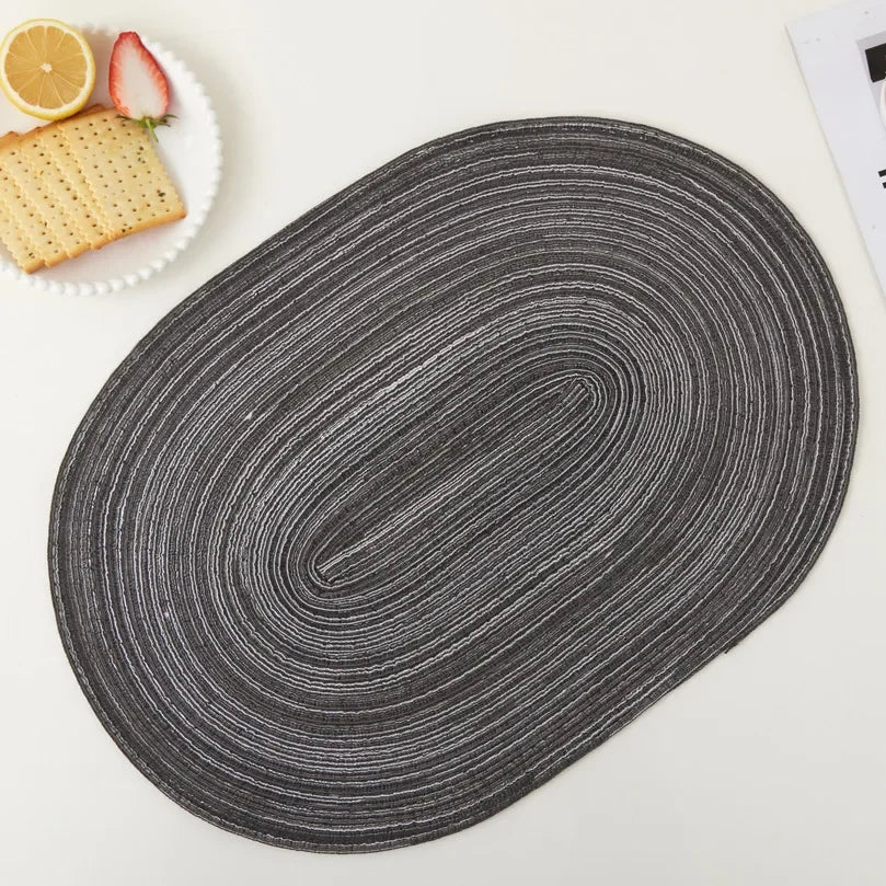 Table Placemat Set - Non-slip, Heat Resistance - Diningroom Collection