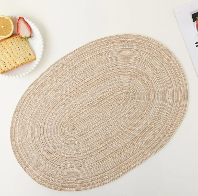 Table Placemat Set - Non-slip, Heat Resistance - Diningroom Collection