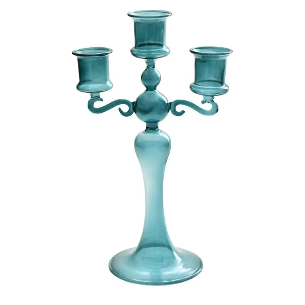 Candlestick Holders - Three Cups - Unique Home Furnishings