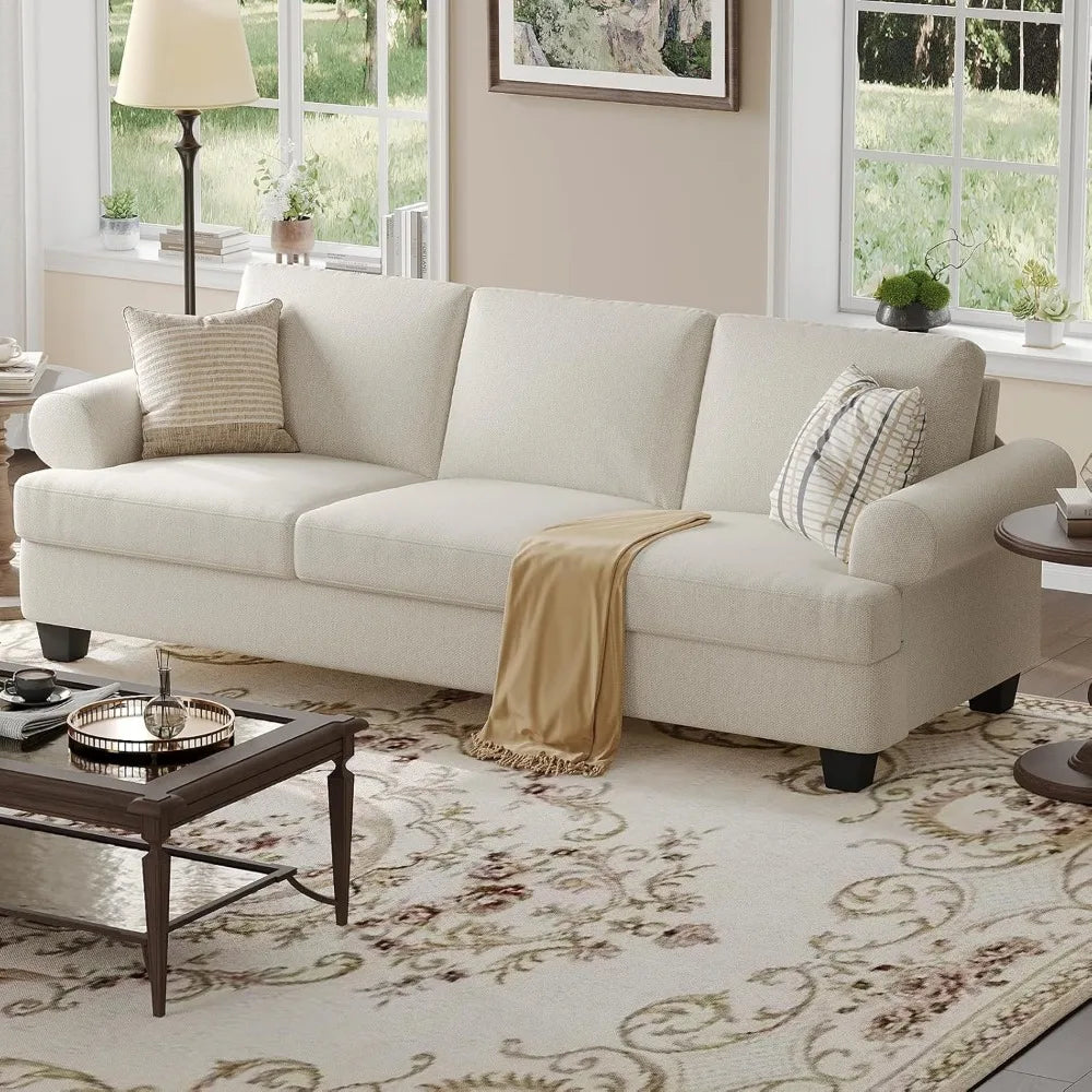 Sofa - 91" Long - Deep Seats - Oversized - 3 Seater - Livingroom Collection