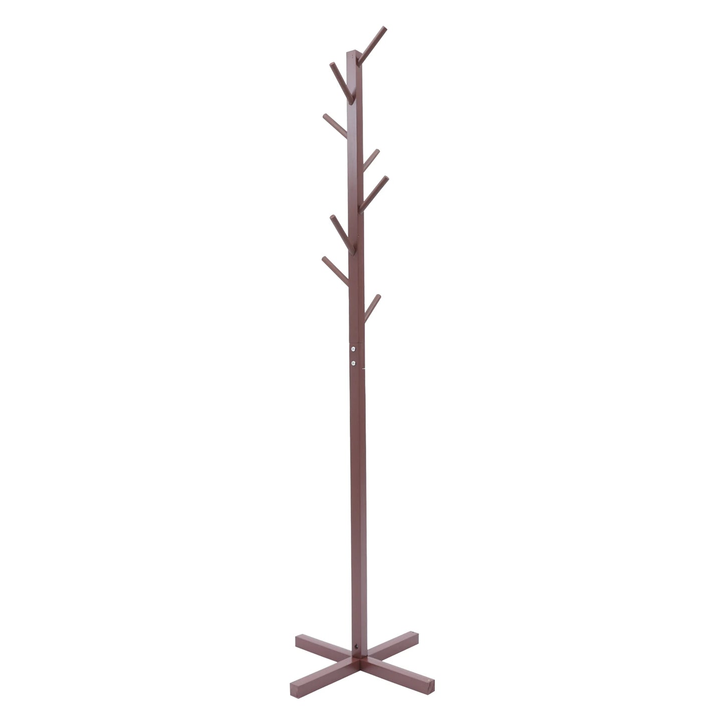 Pine Wood Coat Rack, Hat Rack - Tree Shaped Hat Rack - Eight Branches